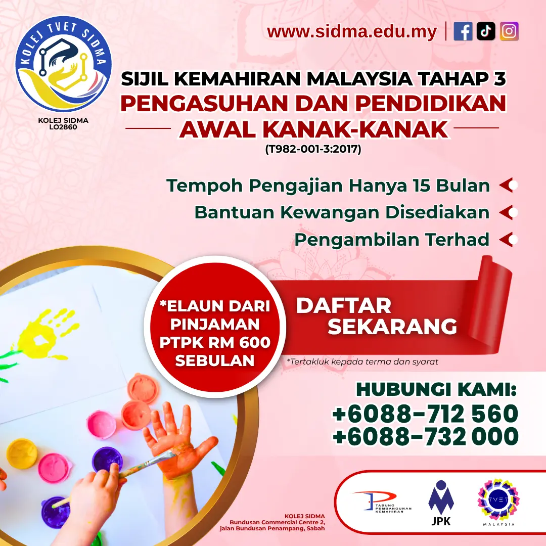 SKM Tahap 3 Pengasuhan dan Pendidikan Awal Kanak-Kanak
